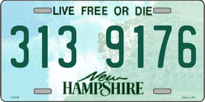 NH license plate 3139176