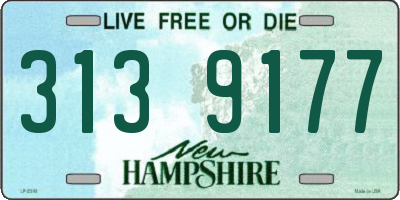NH license plate 3139177