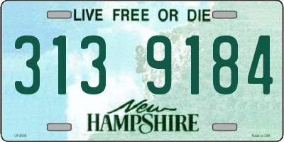 NH license plate 3139184