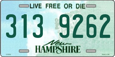 NH license plate 3139262