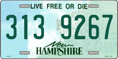 NH license plate 3139267