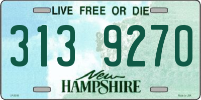 NH license plate 3139270