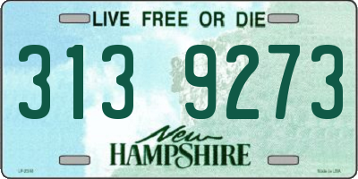 NH license plate 3139273