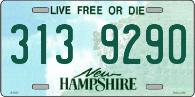 NH license plate 3139290