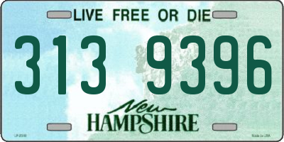 NH license plate 3139396