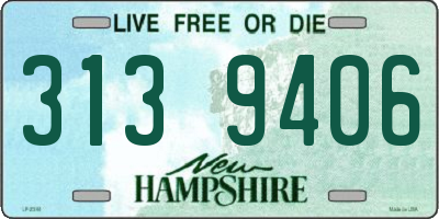 NH license plate 3139406