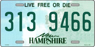 NH license plate 3139466