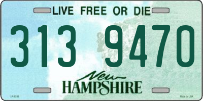 NH license plate 3139470