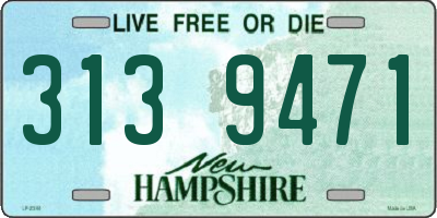 NH license plate 3139471