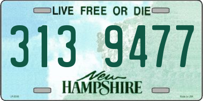 NH license plate 3139477