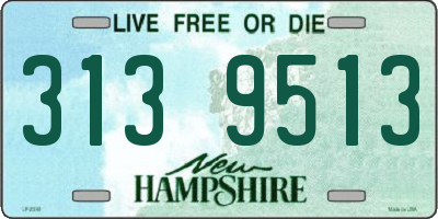 NH license plate 3139513