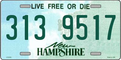 NH license plate 3139517