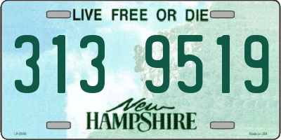 NH license plate 3139519