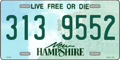 NH license plate 3139552