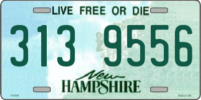 NH license plate 3139556
