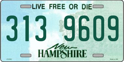 NH license plate 3139609
