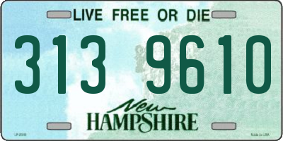 NH license plate 3139610