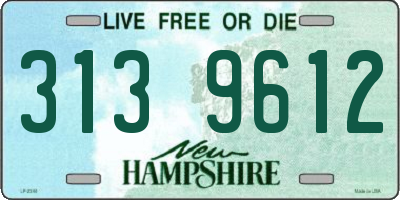 NH license plate 3139612