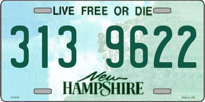 NH license plate 3139622