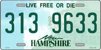 NH license plate 3139633