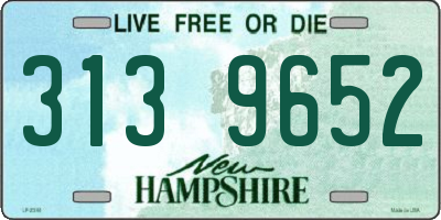 NH license plate 3139652