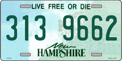 NH license plate 3139662