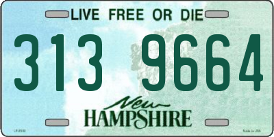 NH license plate 3139664