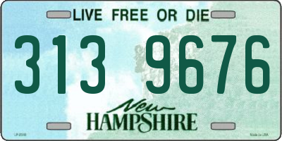 NH license plate 3139676