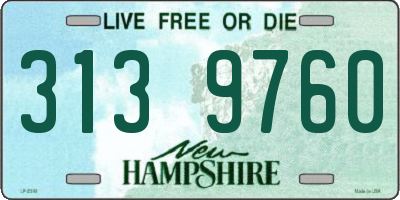 NH license plate 3139760