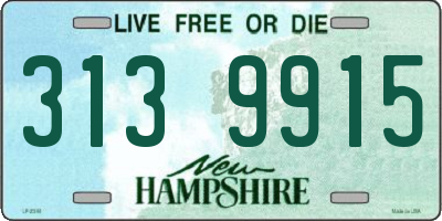 NH license plate 3139915