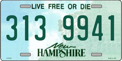 NH license plate 3139941
