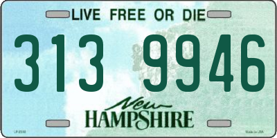 NH license plate 3139946