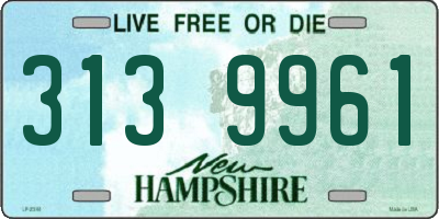 NH license plate 3139961