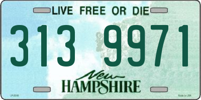 NH license plate 3139971