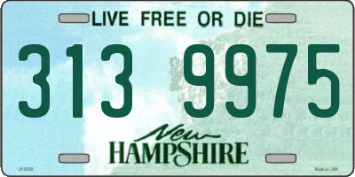 NH license plate 3139975