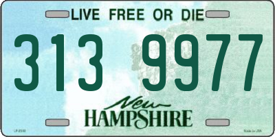 NH license plate 3139977