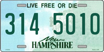 NH license plate 3145010