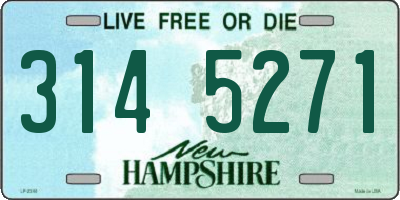 NH license plate 3145271