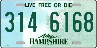 NH license plate 3146168