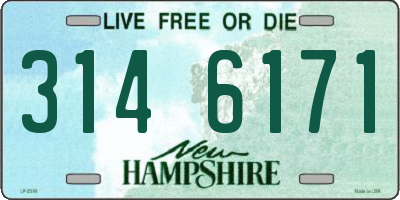 NH license plate 3146171