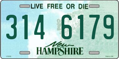 NH license plate 3146179