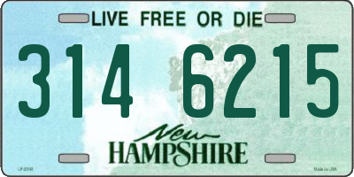 NH license plate 3146215