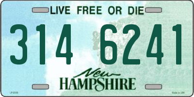 NH license plate 3146241