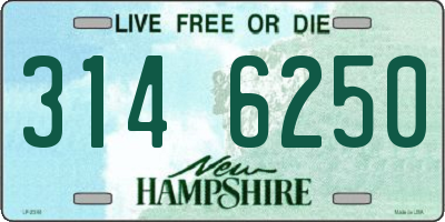 NH license plate 3146250