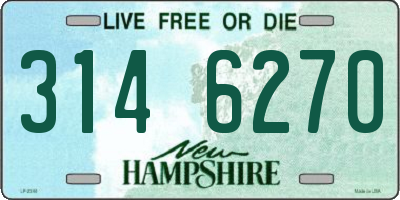 NH license plate 3146270