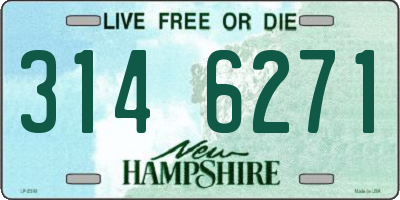 NH license plate 3146271