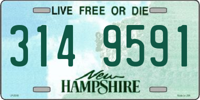 NH license plate 3149591