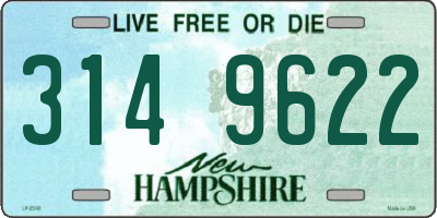 NH license plate 3149622