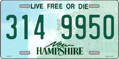 NH license plate 3149950