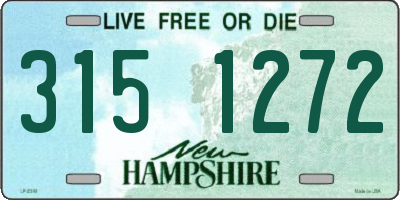 NH license plate 3151272